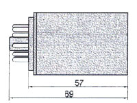TE Connectivity MT321012 - Medium Power Plug-in Relay 12 Vdc - TE-6-1393091-8