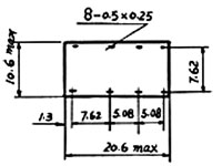 Hongfa JRC-27F/048-S - Relais Miniature 48 Vcc DPDT 2 CO 1 A