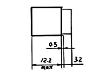 Hongfa JRC-27F/048-S - Relais Miniature 48 Vcc DPDT 2 CO 1 A