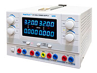 PeakTech P 6210 - Alimentation de Laboratoire 2X0-30V / 2X0-5A, 2X5V / 1A
