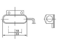 Velleman HAA28 - Contact Magnétique Surface