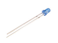 LED Diode 3 mm - Diffused Blue