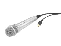 Monacor DM-500USB - Microfone de Mão com Conexão USB