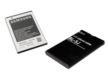 Batteries pour téléphones, ordinateurs, GPS