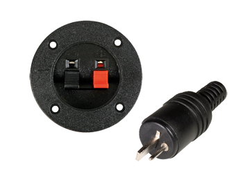 Panel-Mount Speaker Terminals