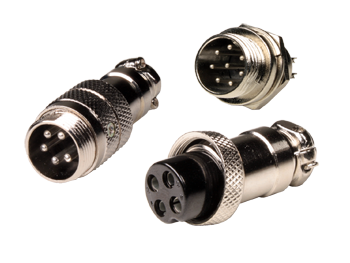 GX16 Microphone Connectors