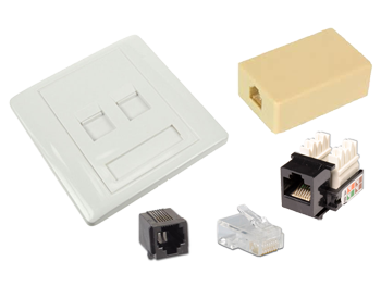 Ethernet and Telephone Connectors