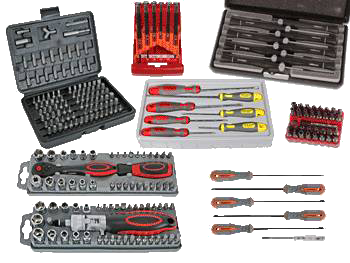 Briefcases, Suitcases and Tool Sets
