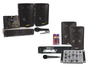 Conjuntos de Audio, Karaokes