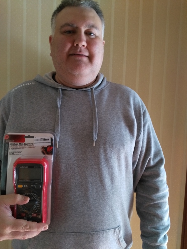 01/2018 - Résultat du tirage au multimètre