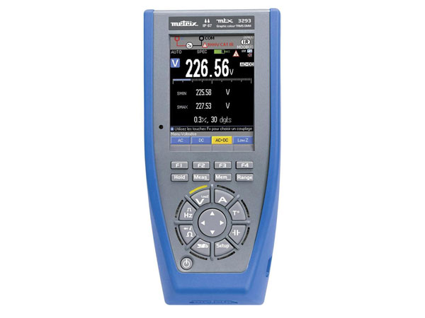 MTX3290, MTX3291, MTX3292 and MTX3293 are the new multimeters of the METRIX ASYC IV series